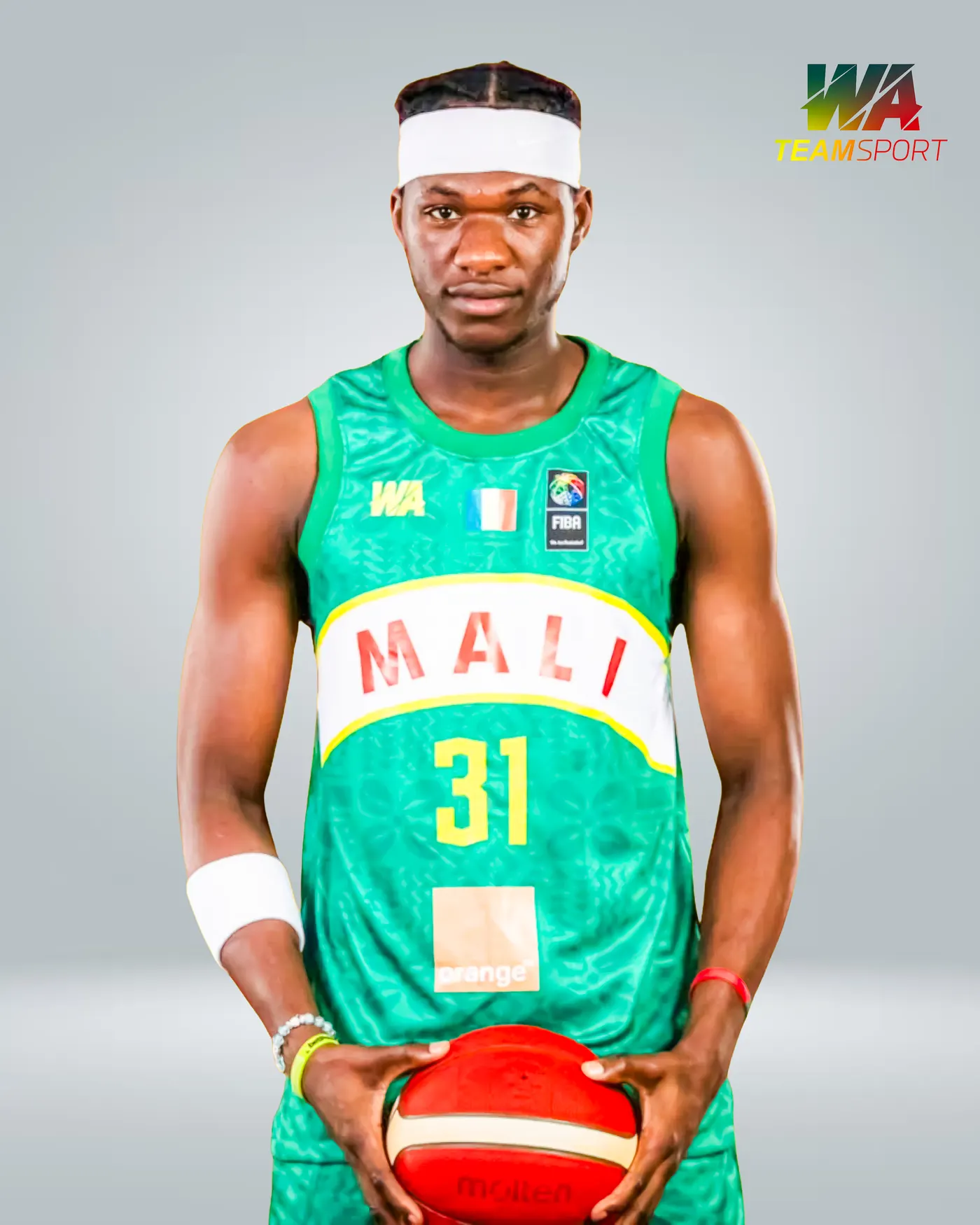 Maillot Officiel Mali Basket
